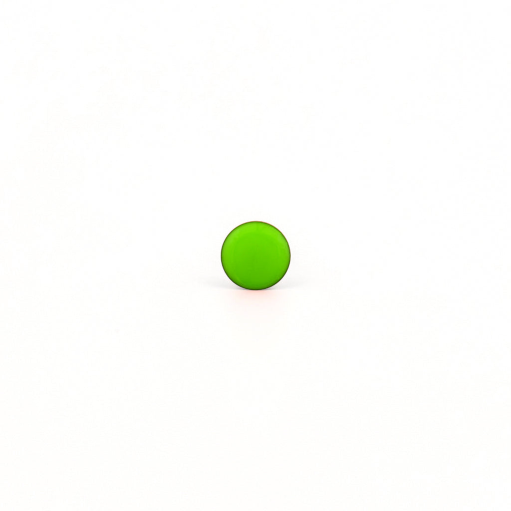 Sensitive Puff Pad Fashion - Novelties - Neon Green - Stainless Steel