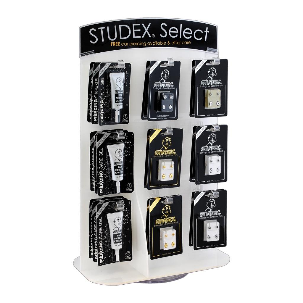 Carded Display for Universal Studs 24 Pairs