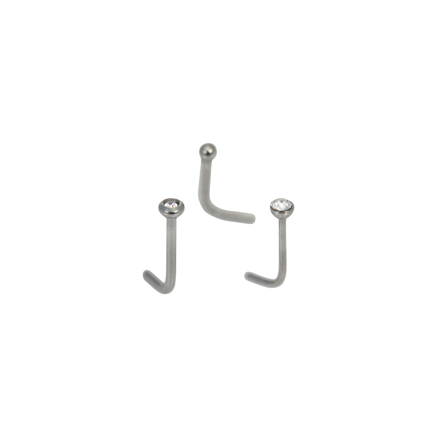Baby Phat Multi-Pack Nose Jewelry - Stainless Steel