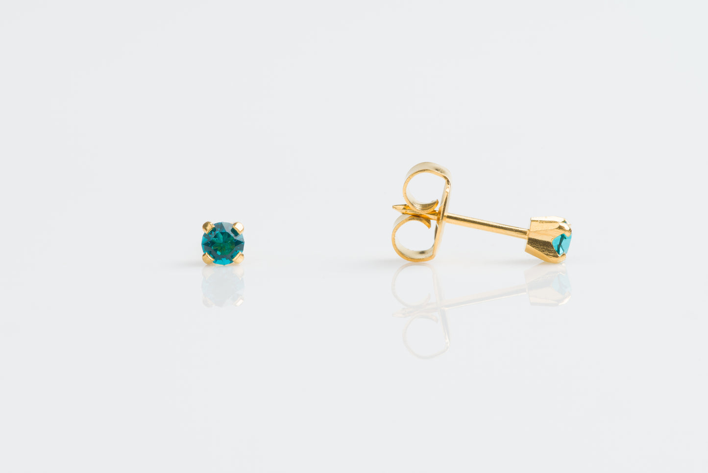 Prong Set Birthstone System 75™ Piercing Studs