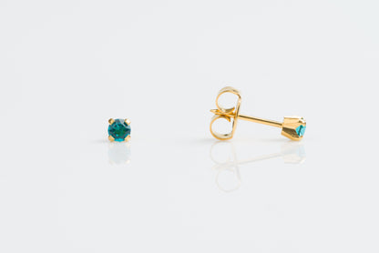 Prong Set Birthstone System 75™ Piercing Studs