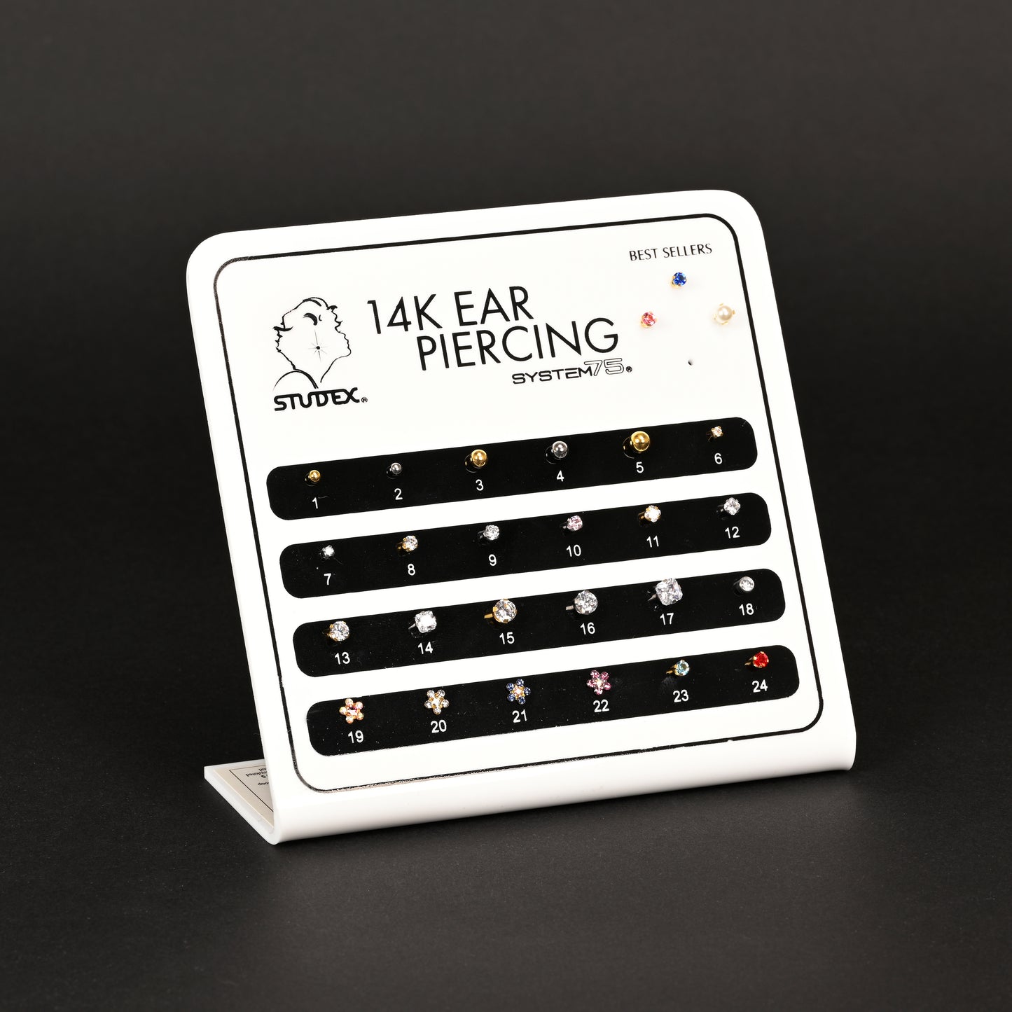 System 75  14K Gold 28 Styles Display