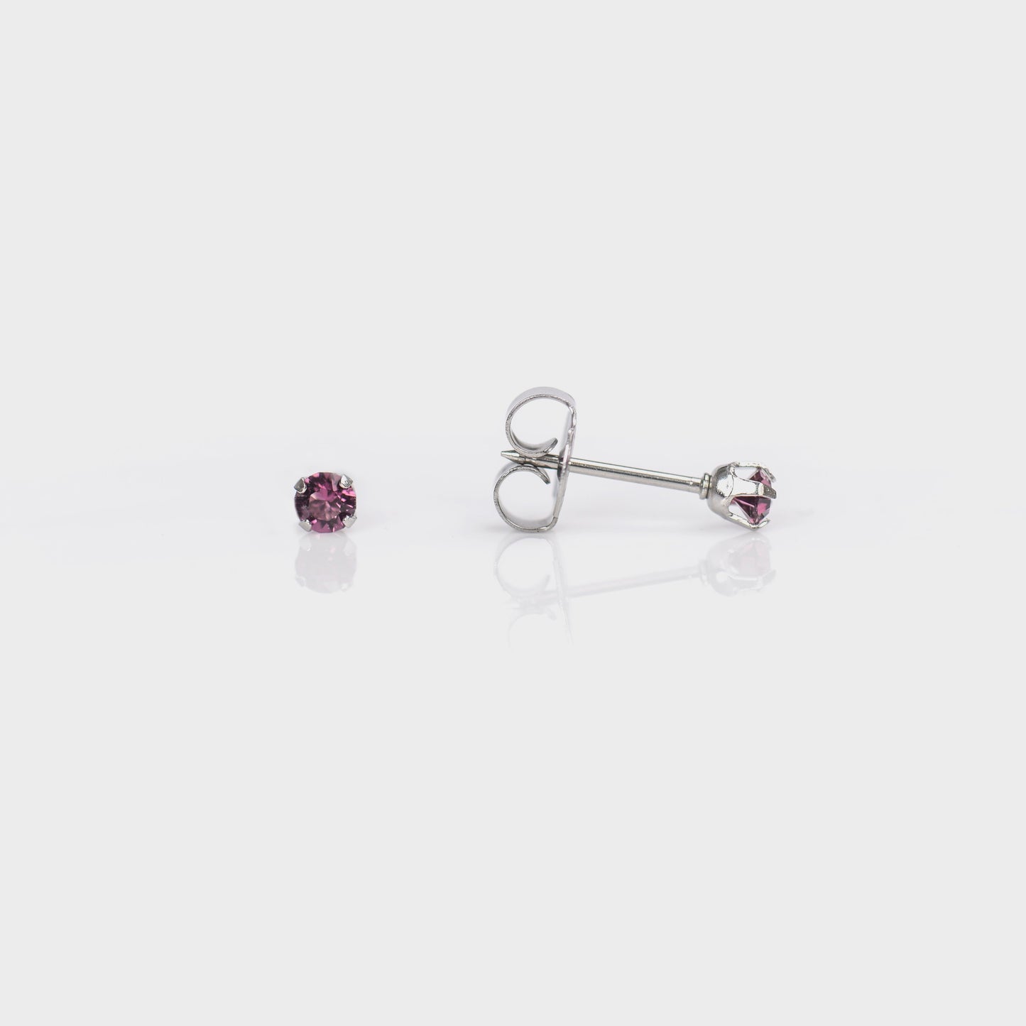 Prong Set Birthstone System 75™ Piercing Studs