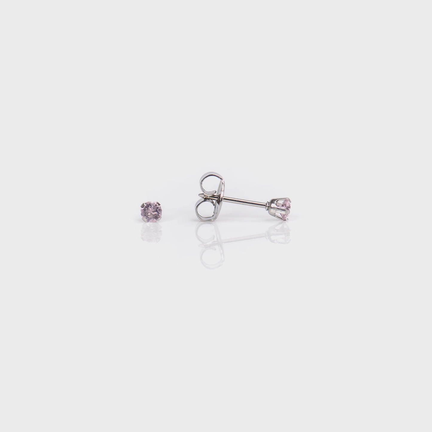 Prong Set Birthstone System 75™ Piercing Studs