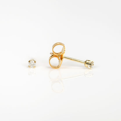 Prong Set Genuine Diamonds System 75™ Piercing Studs