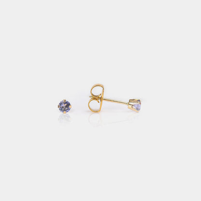 Prong Set Birthstone System 75™ Piercing Studs