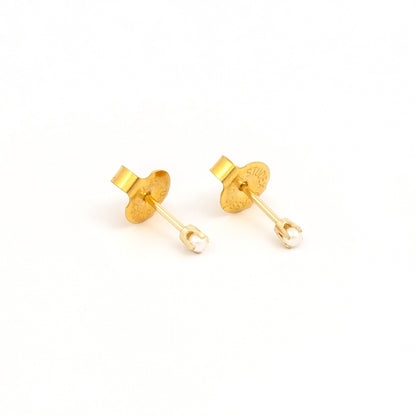 Prong Set Pearl System 75™ Piercing Studs