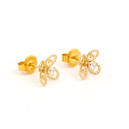 Tulip Cubic Zirconia System 75™ Piercing Studs