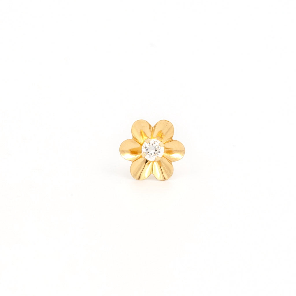 Flower Cubic Zirconia System 75™ Piercing Studs