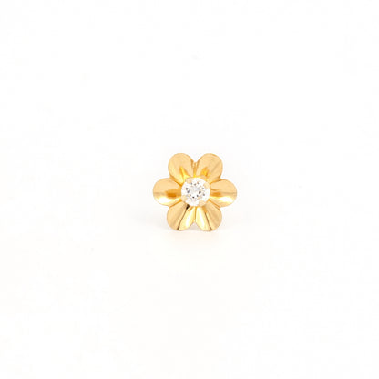 Flower Cubic Zirconia System 75™ Piercing Studs