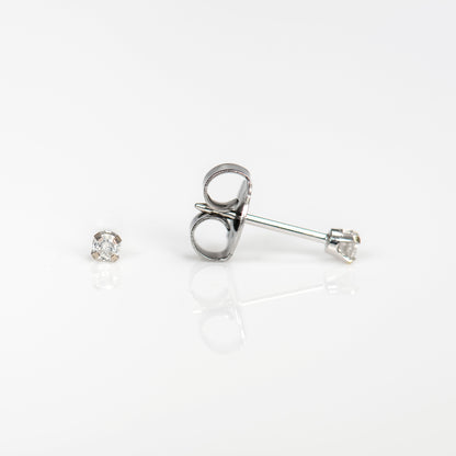 Prong Set Genuine Diamonds System 75™ Piercing Studs