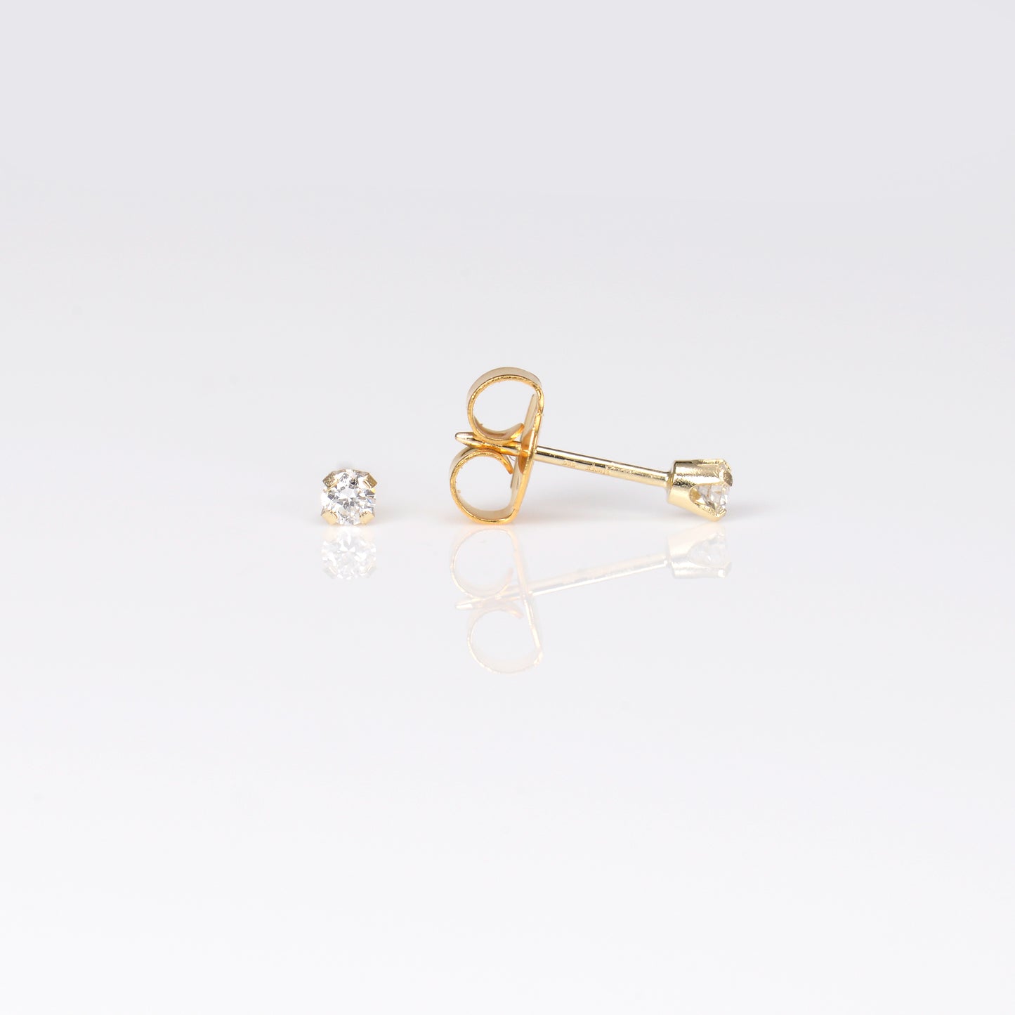 Prong Set Lab Created Diamonds System 75™ Piercing Studs