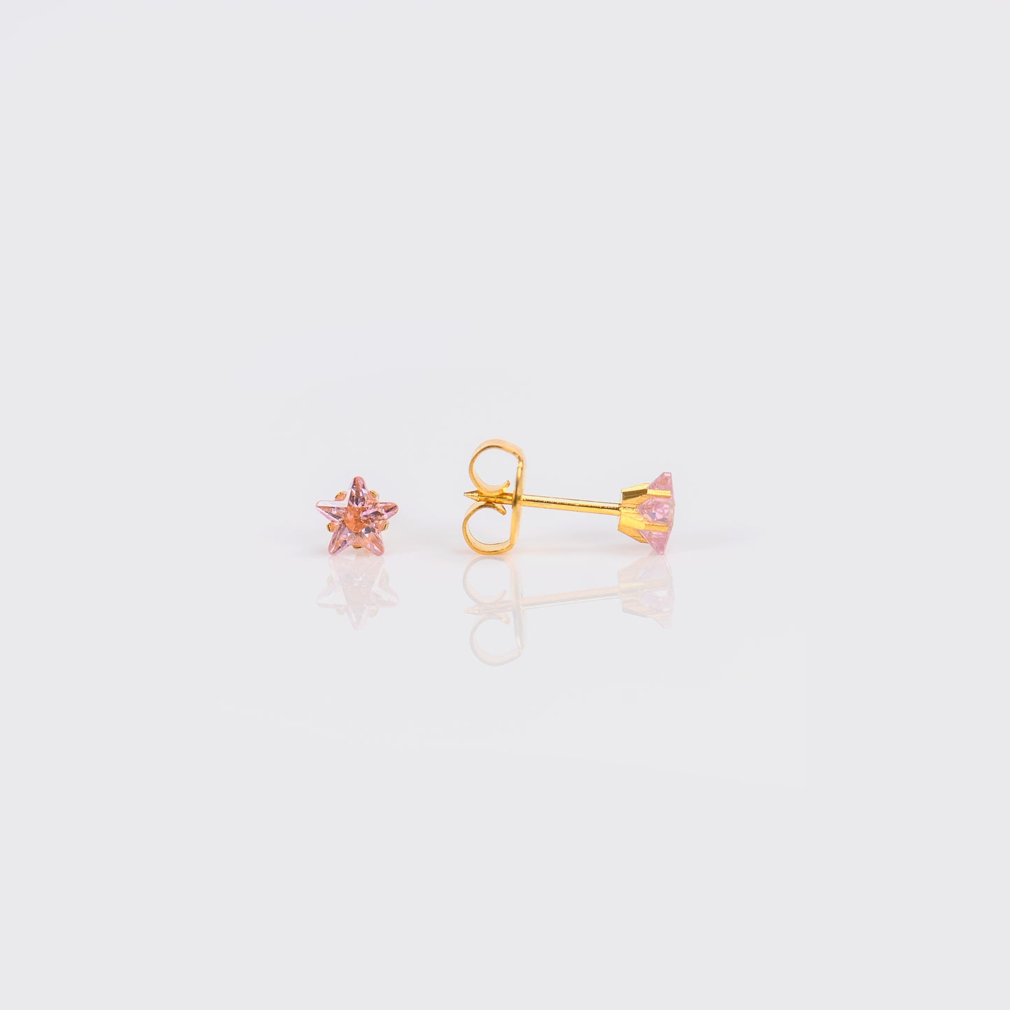 Star Cubic Zirconia System 75™ Piercing Studs