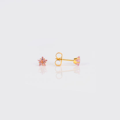 Star Cubic Zirconia System 75™ Piercing Studs