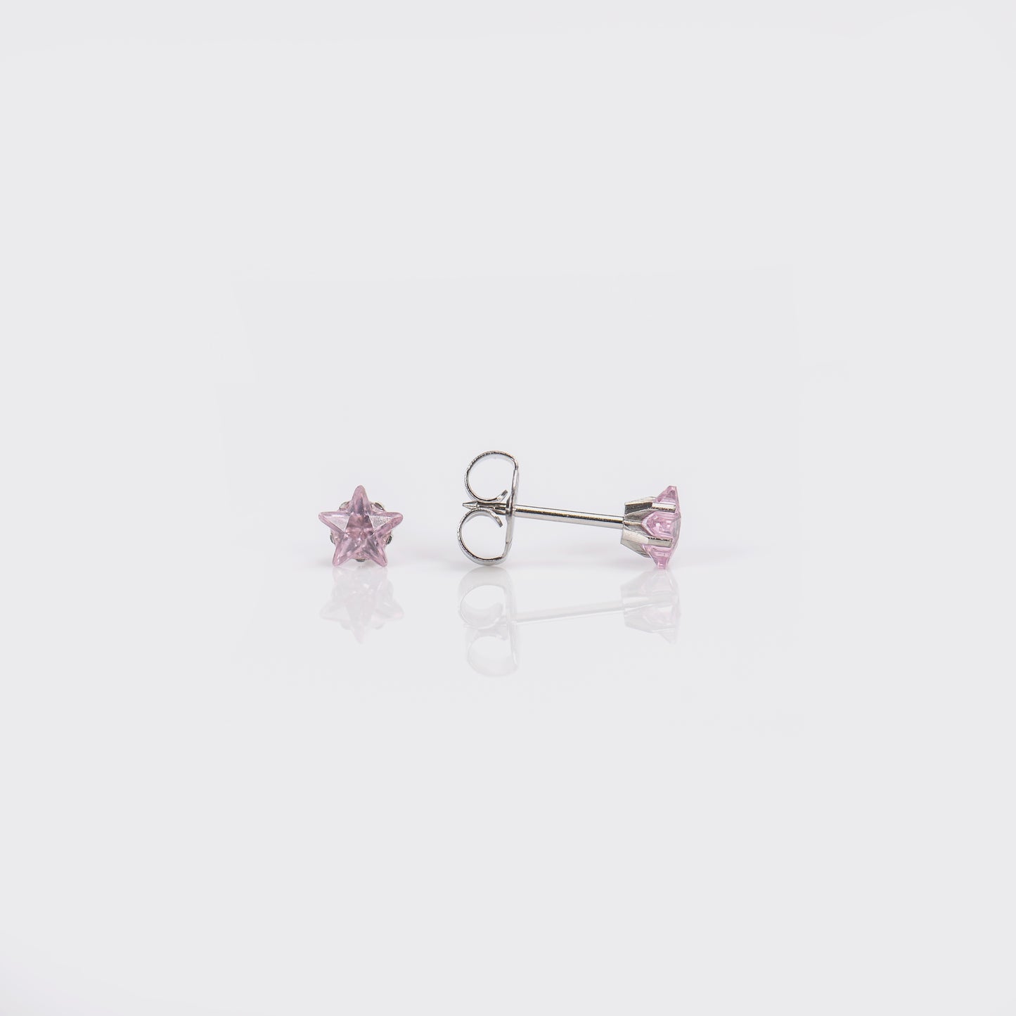 Star Cubic Zirconia System 75™ Piercing Studs