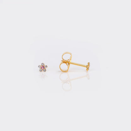 Daisy Birthstone System 75™ Piercing Studs