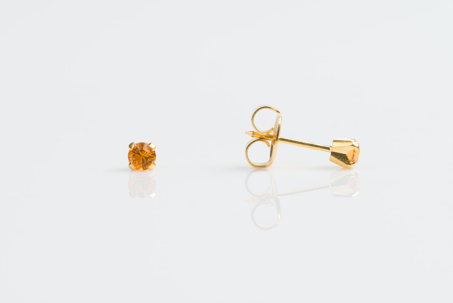 Prong Set Birthstone System 75™ Piercing Studs