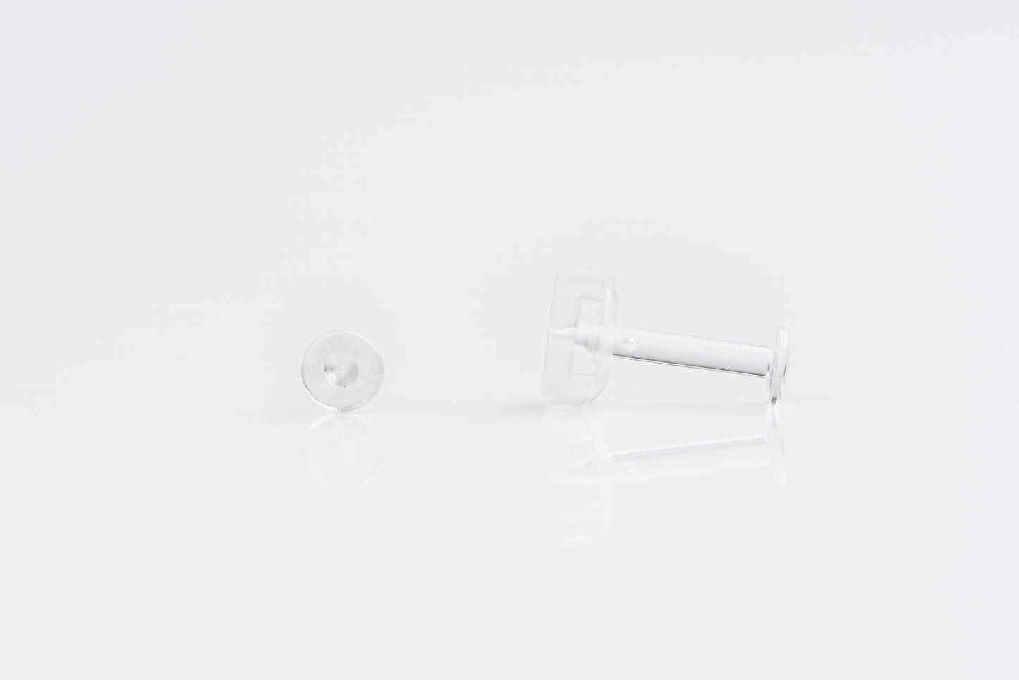 Clear Plastic System 75™ Piercing Studs