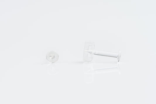 Clear Plastic System 75™ Piercing Studs