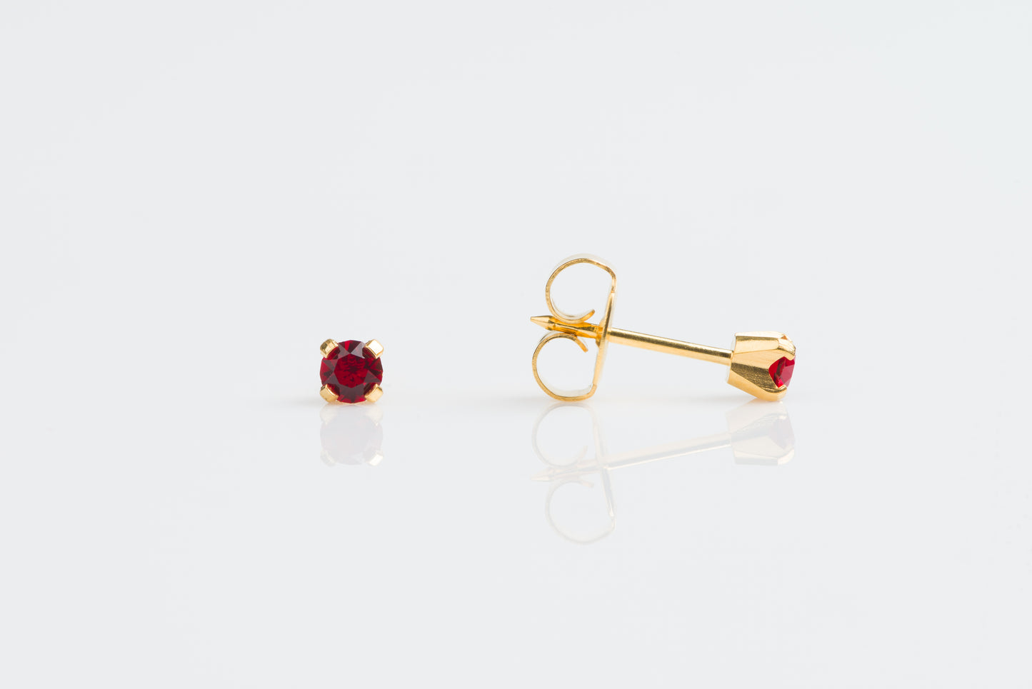 Prong Set Birthstone System 75™ Piercing Studs