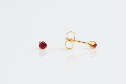 Prong Set Birthstone System 75™ Piercing Studs