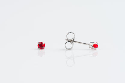 Prong Set Birthstone System 75™ Piercing Studs