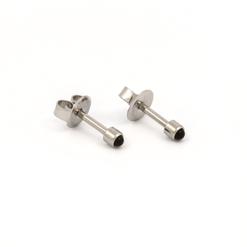 Bezel-Set Color Universal Flatpack Piercing Studs