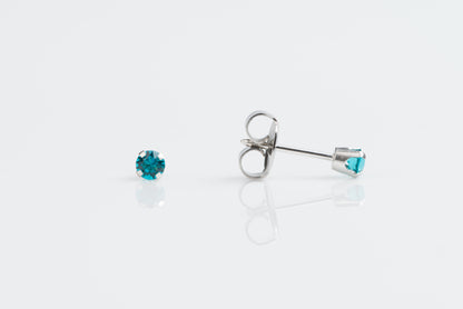 Prong Set Birthstone System 75™ Piercing Studs