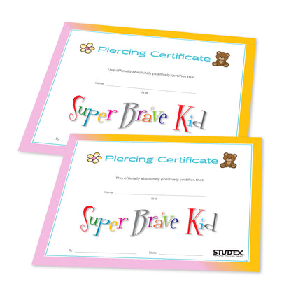 Brave Kid Certificate