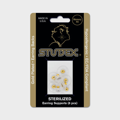 Earring Supports Sensitive Sterilized