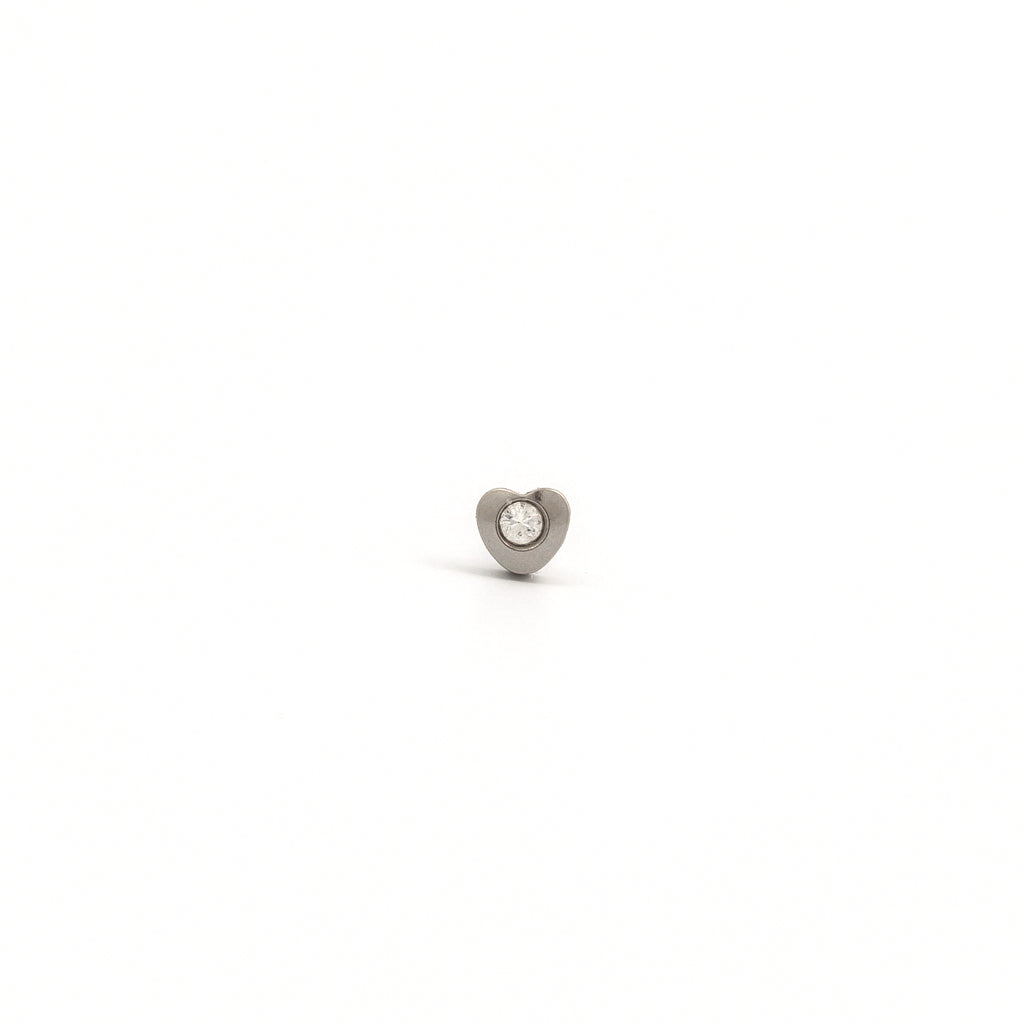 Heartlite Crystal Universal Select Carded Piercing Studs