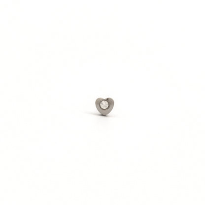 Heartlite Crystal Universal Select Carded Piercing Studs