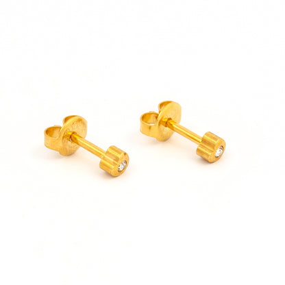 Heartlite Crystal Universal Flatpack Piercing Studs