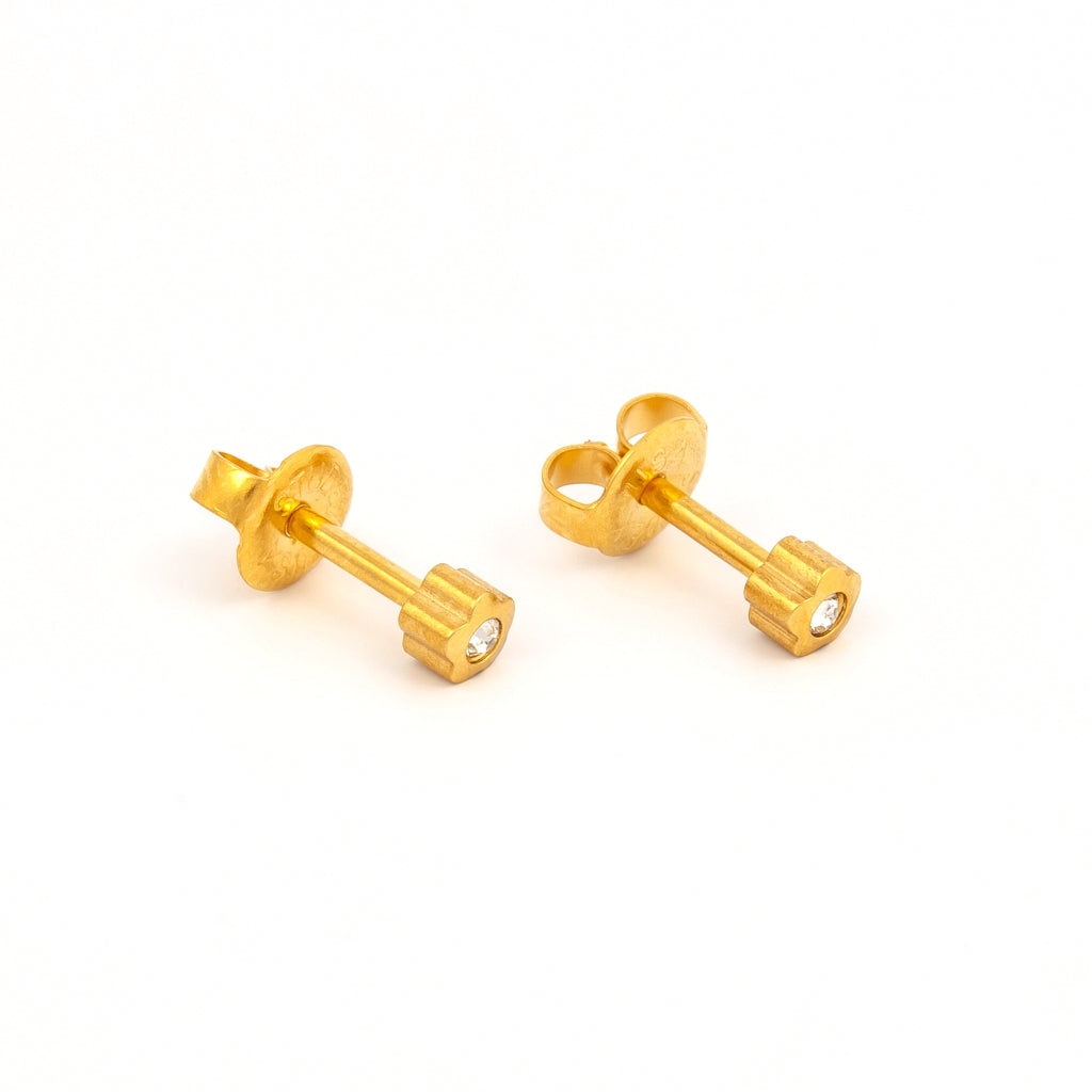 Flowerlite Crystal Universal Flatpack Piercing Studs