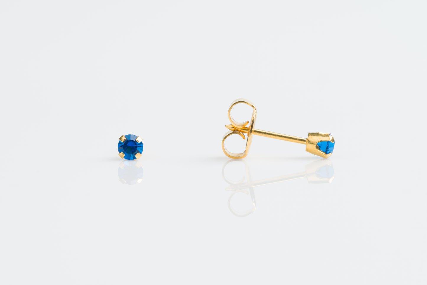 Prong Set Birthstone System 75™ Piercing Studs