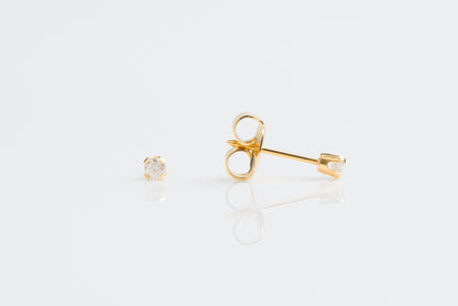 Prong Set Cubic Zirconia System 75™ Piercing Studs