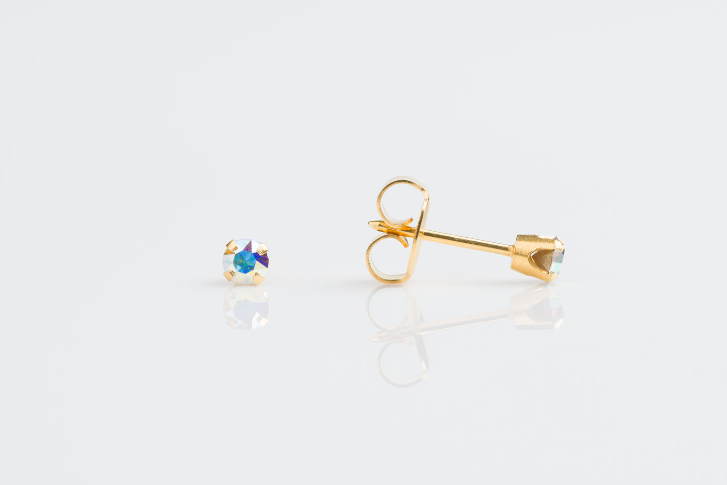 Prong Set Birthstone System 75™ Piercing Studs