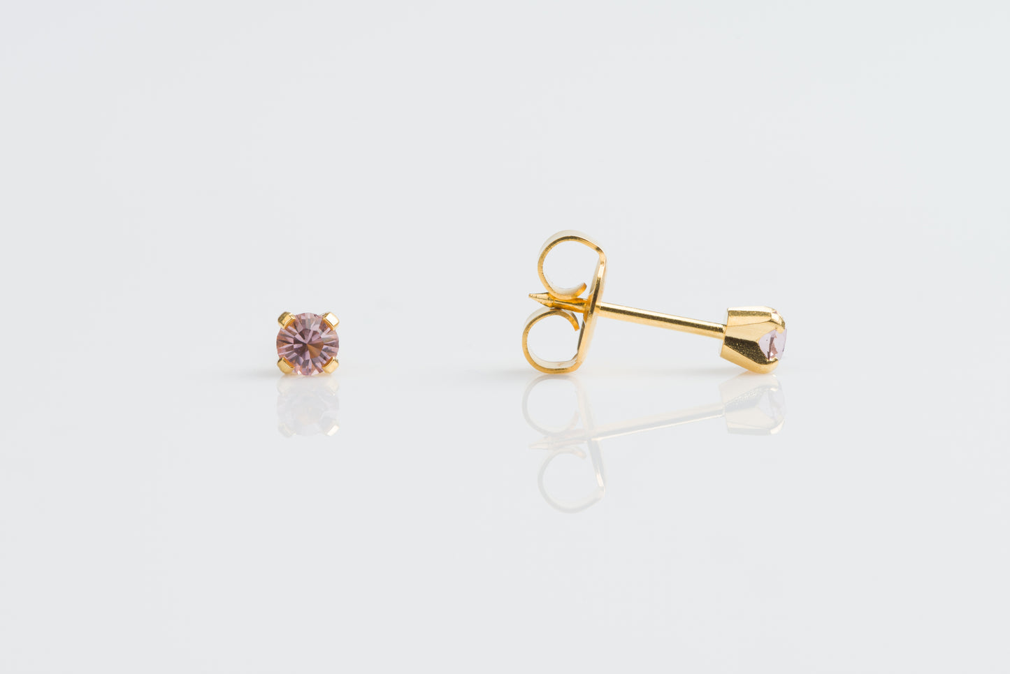 Prong Set Birthstone System 75™ Piercing Studs