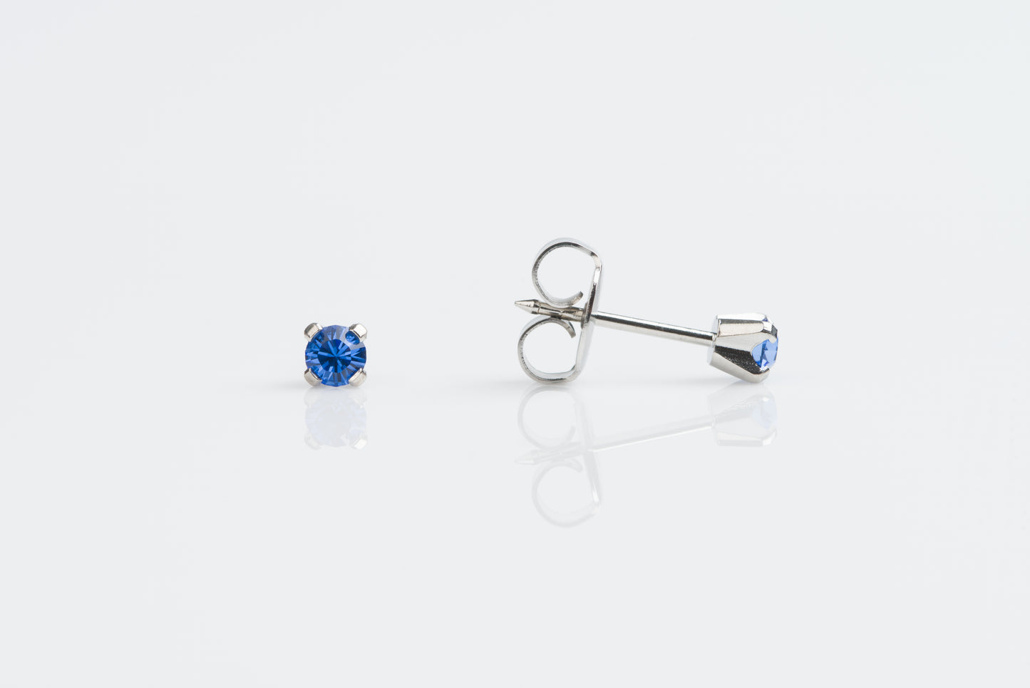 Prong Set Birthstone System 75™ Piercing Studs