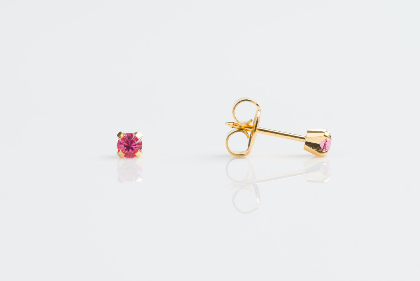 Prong Set Birthstone System 75™ Piercing Studs