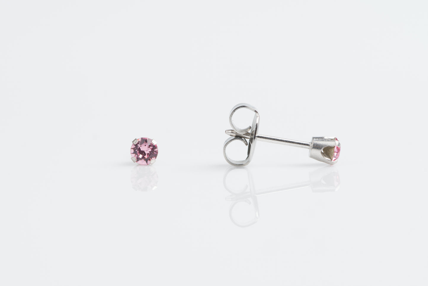 Prong Set Birthstone System 75™ Piercing Studs