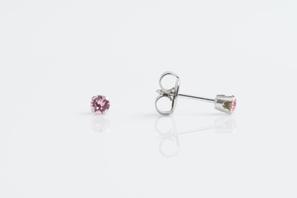 Prong Set Birthstone System 75™ Piercing Studs