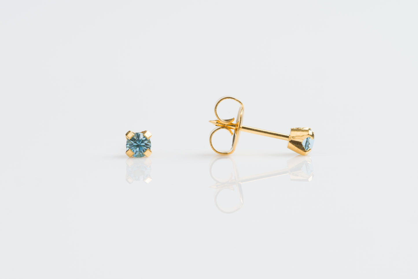 Prong Set Birthstone System 75™ Piercing Studs