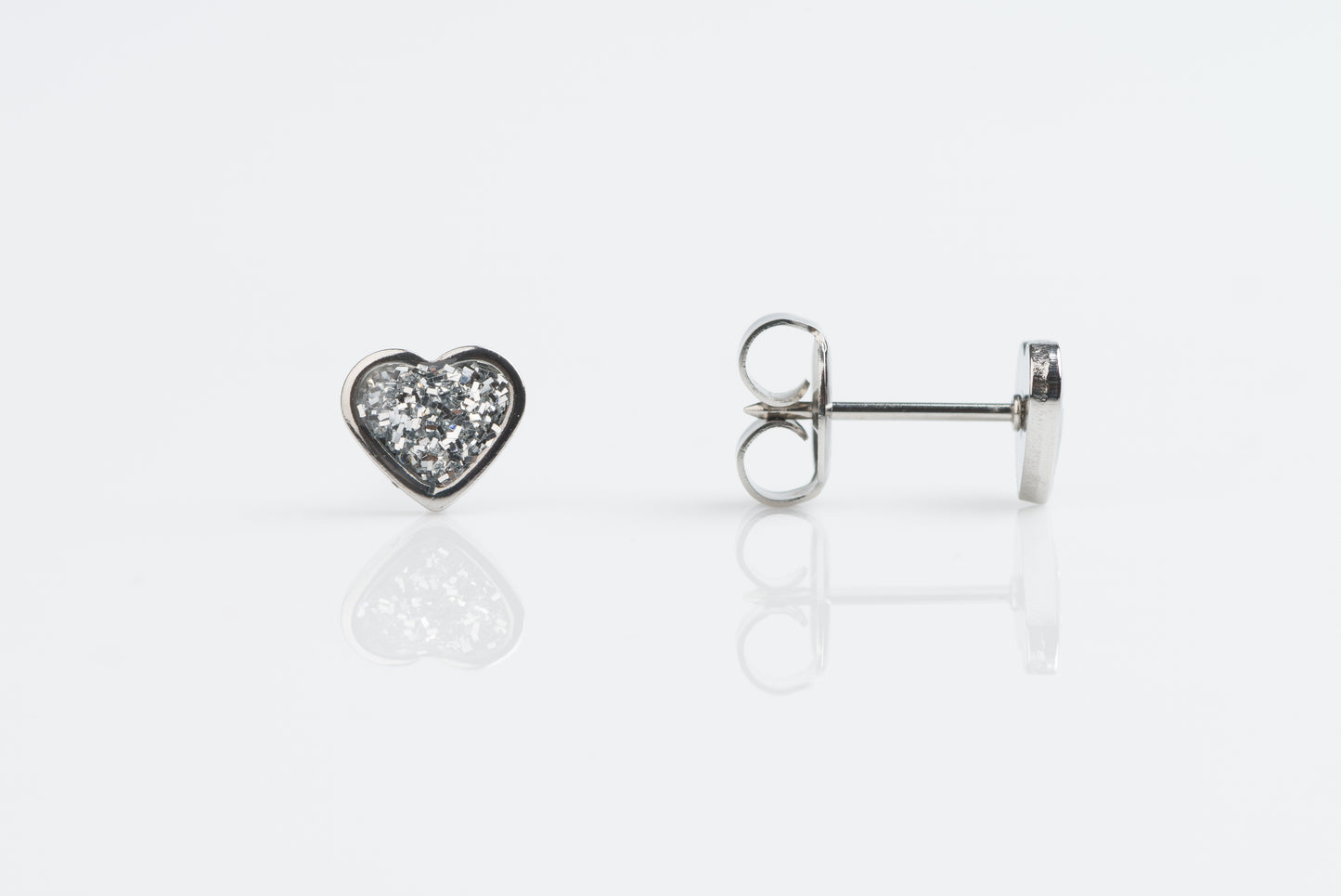 Heart Glitter System 75™ Piercing Studs